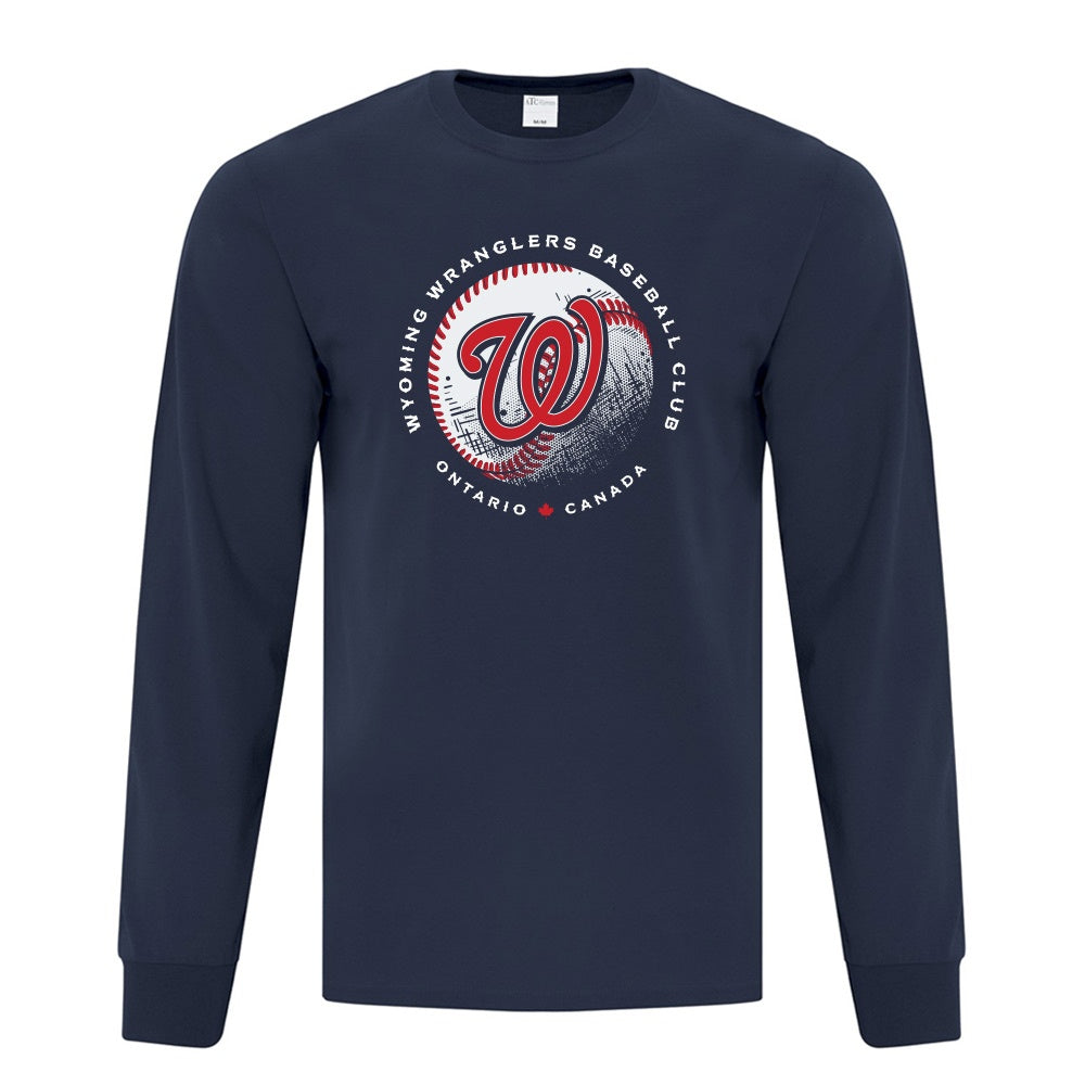 Wyoming Wranglers Adult Cotton Long Sleeve