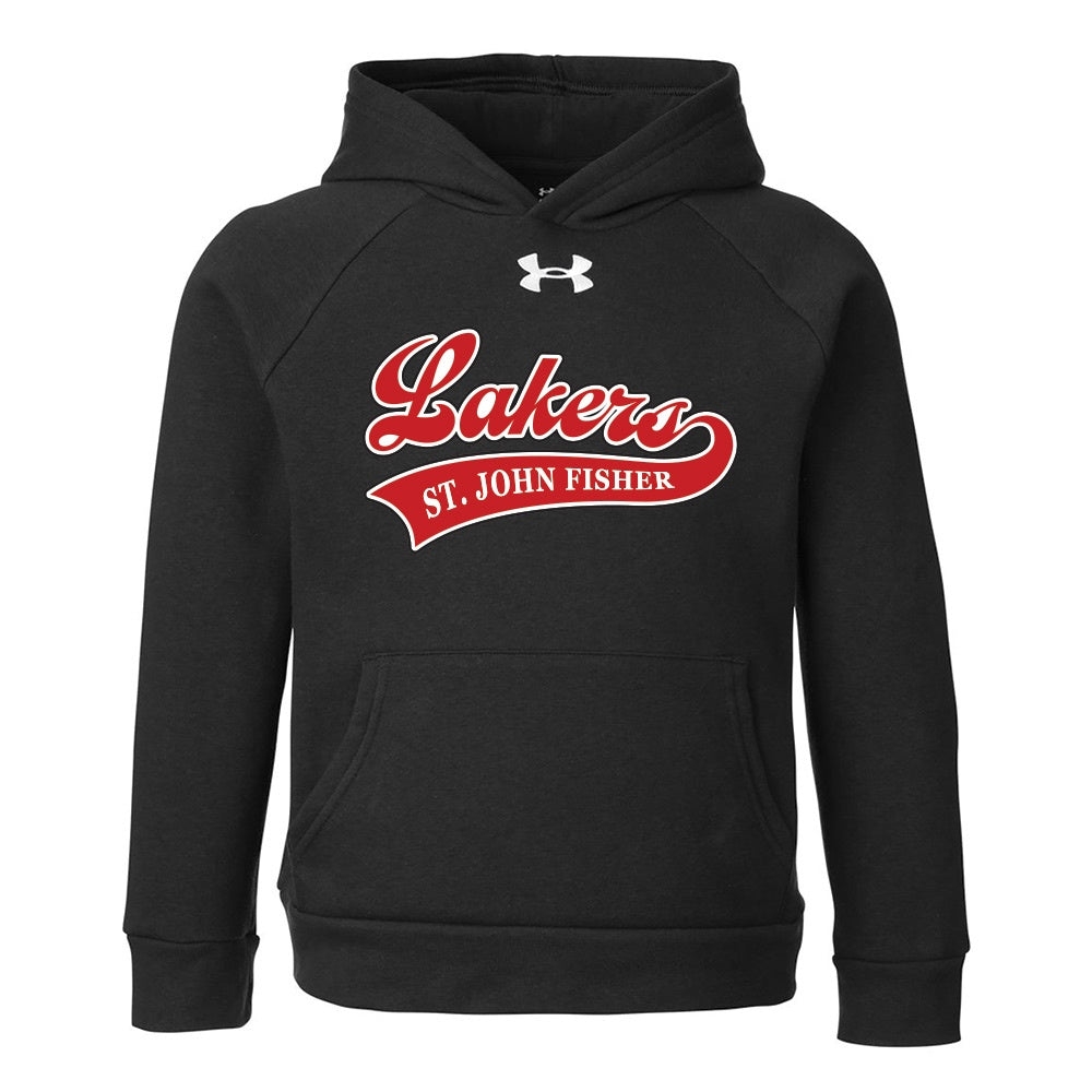 St. John Fisher Youth Under Armour Rival Fleece Hooded Sweatshirt