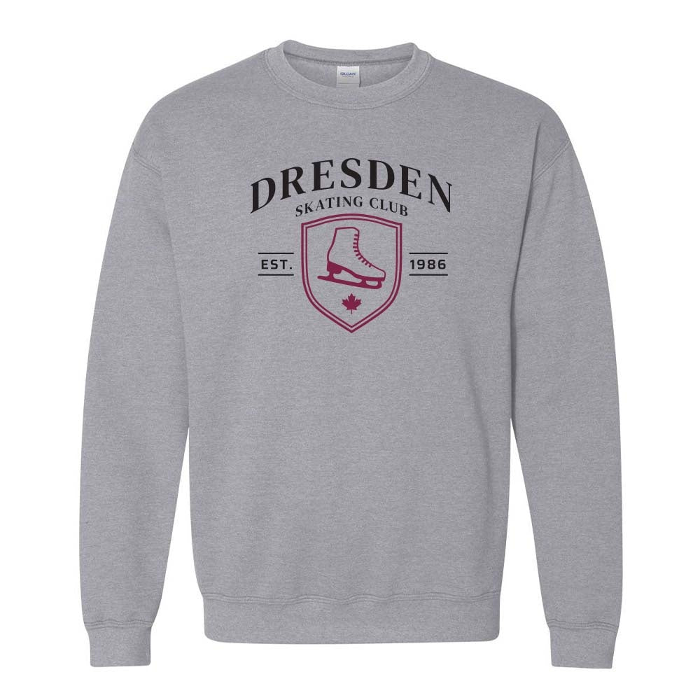 Dresden Skating Club Adult Heavy Blend Crewneck Sweatshirt