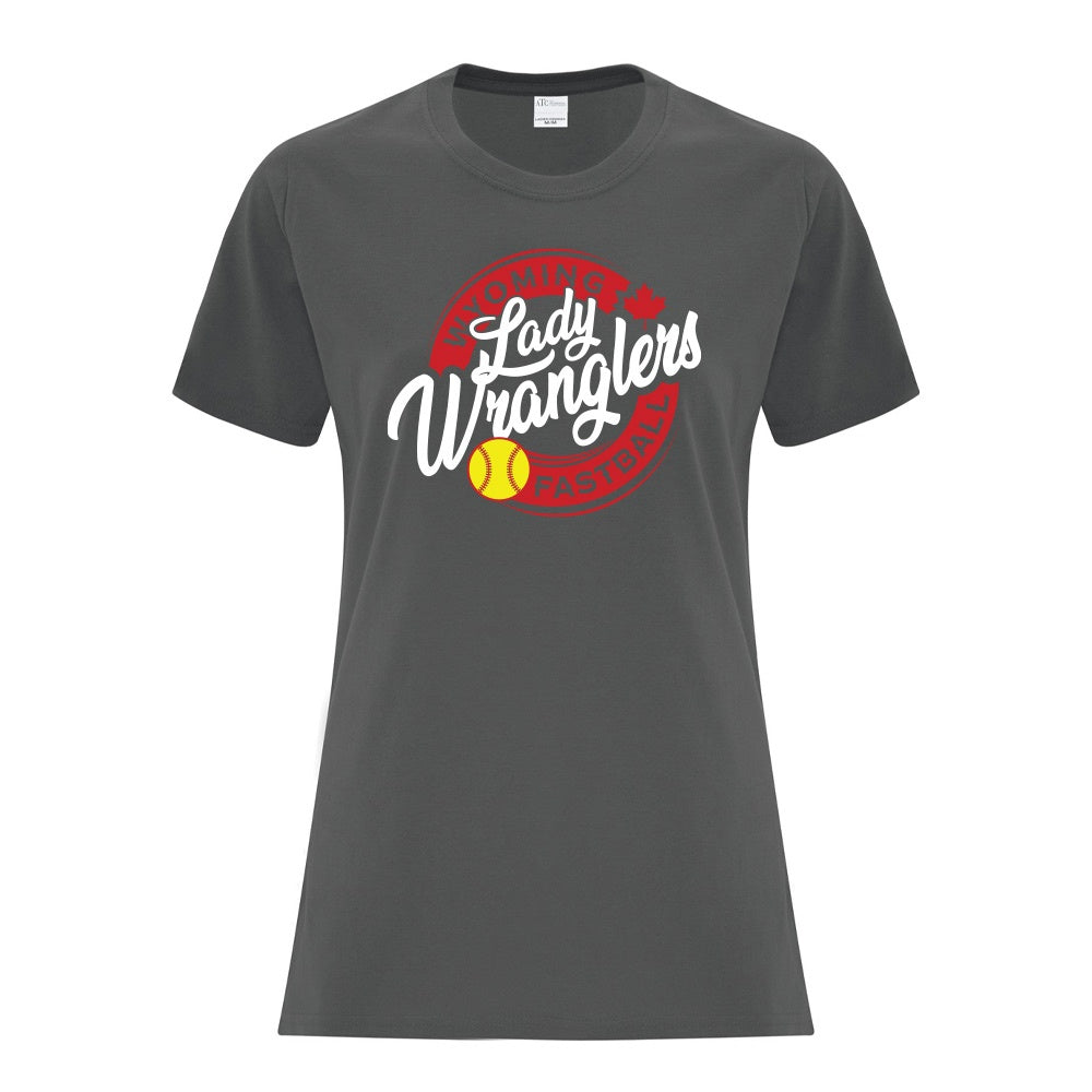 Wyoming Lady Wranglers Ladies' Cotton T-Shirt