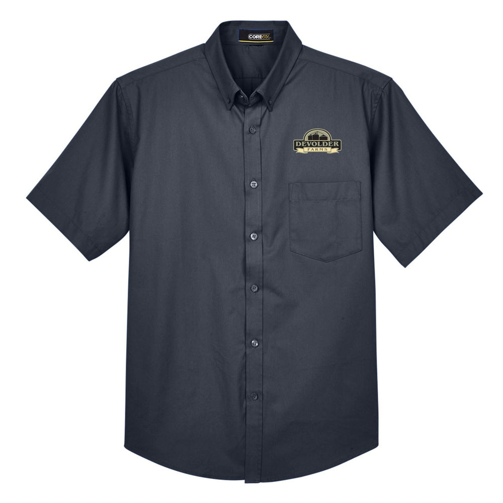 Devolder Farms Adult Optimum Short-Sleeve Twill Shirt