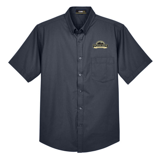 Devolder Farms Adult Optimum Short-Sleeve Twill Shirt