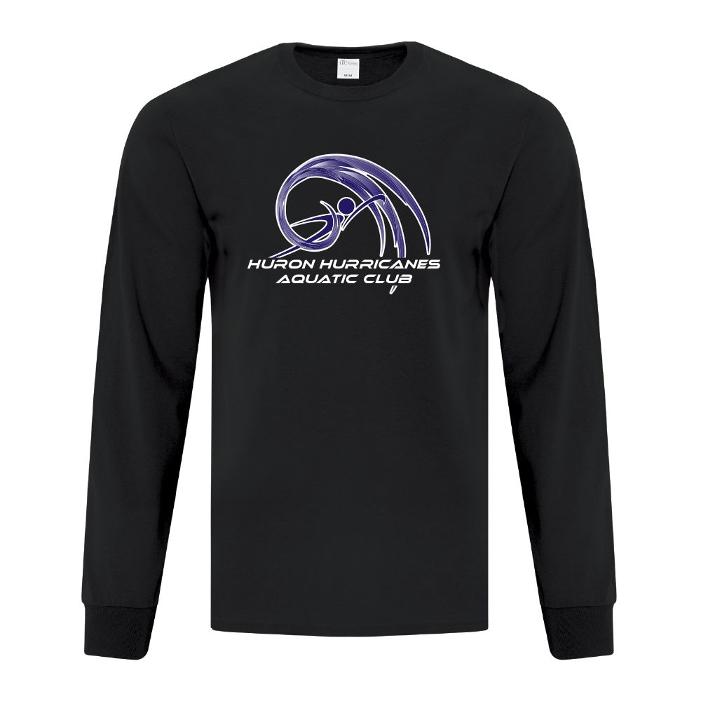 Huron Hurricanes Youth Everyday Cotton Long Sleeve T-Shirt