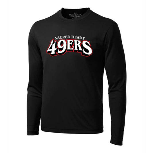 Sacred Heart Adult Pro Team Long Sleeve T-Shirt