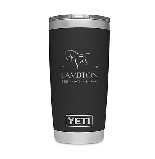 Lambton Dressage Shows 20oz Yeti Tumbler