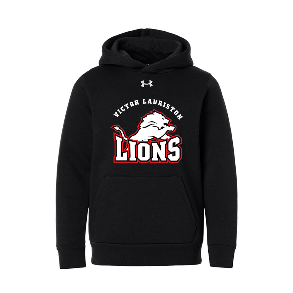 Victor Lauriston Youth Under Armour Team Icon Fleece Hooded Sweatshirt