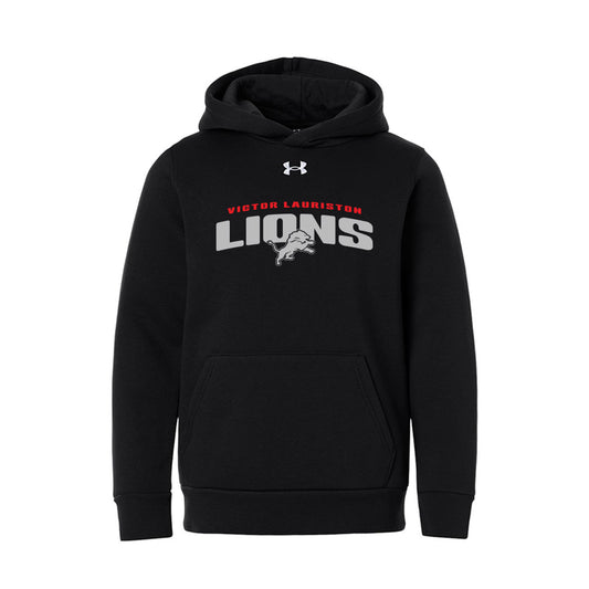 Victor Lauriston Youth Under Armour Team Icon Fleece Hooded Sweatshirt