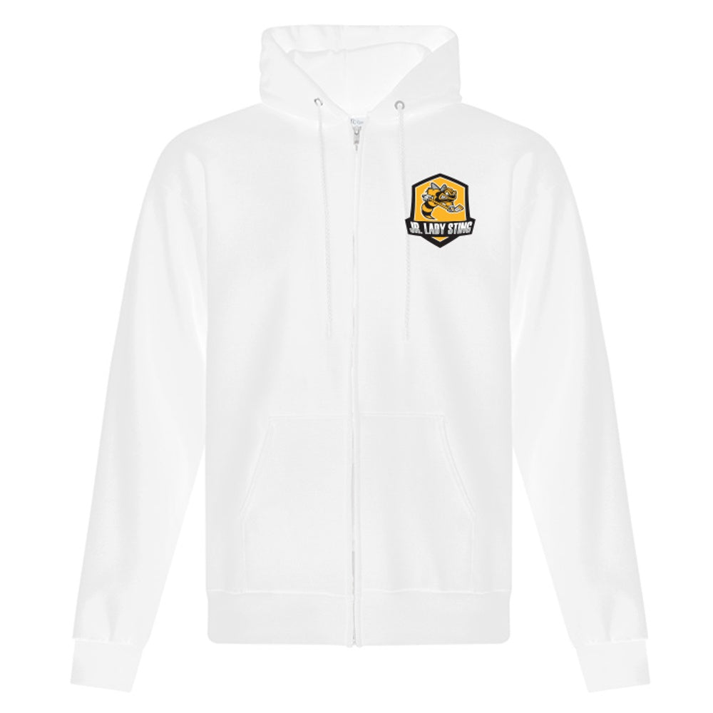 Jr Lady Sting Adult Everyday Fleece Full Zip Hooded Sweatshirt