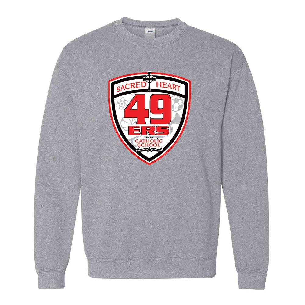 Sacred Heart Adult Crewneck Sweatshirt