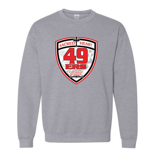 Sacred Heart Adult Crewneck Sweatshirt