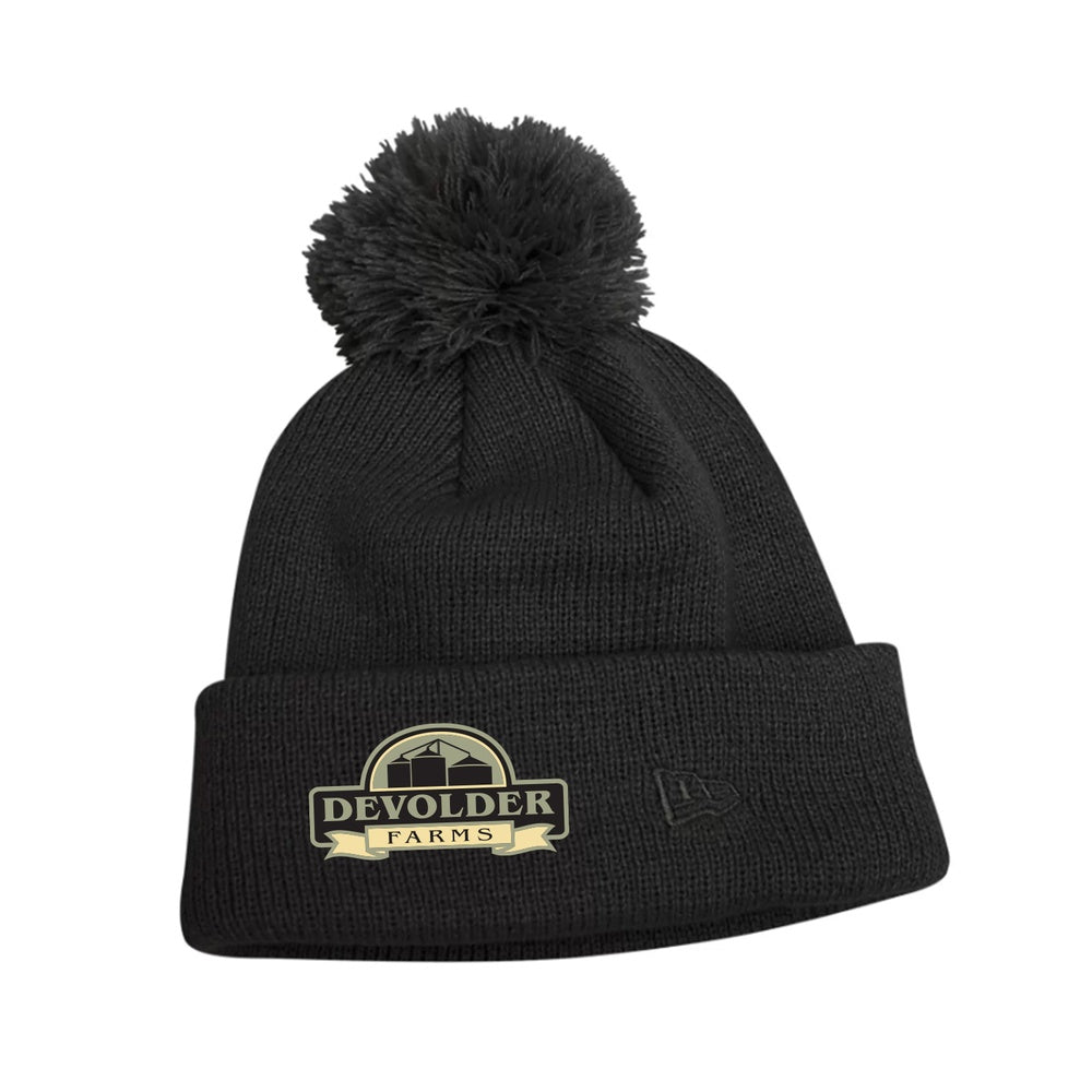 Devolder Farms New Era® Pom Pom Toque