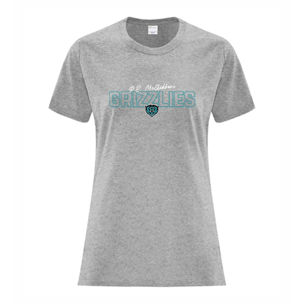 PE McGibbon Ladies' Everyday Cotton T-Shirt