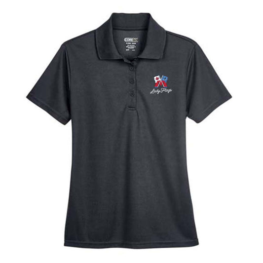 Mooretown Lady Flags Ladies' Performance Pique Polo