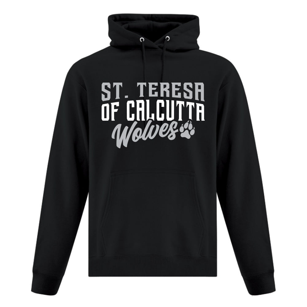 St. Teresa of Calcutta Adult Fleece Hooded Sweatshirt