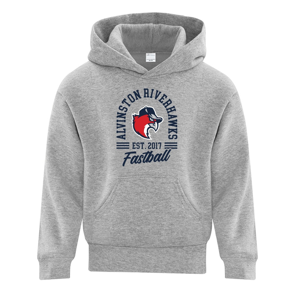 Alvinston Riverhawks Youth Fleece Hooded Sweatshirt