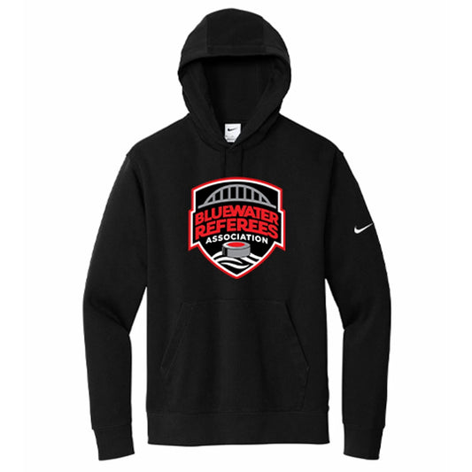 Bluewater Referees Adult Nike Club Fleece Sleeve Swoosh Pullover Hoodie
