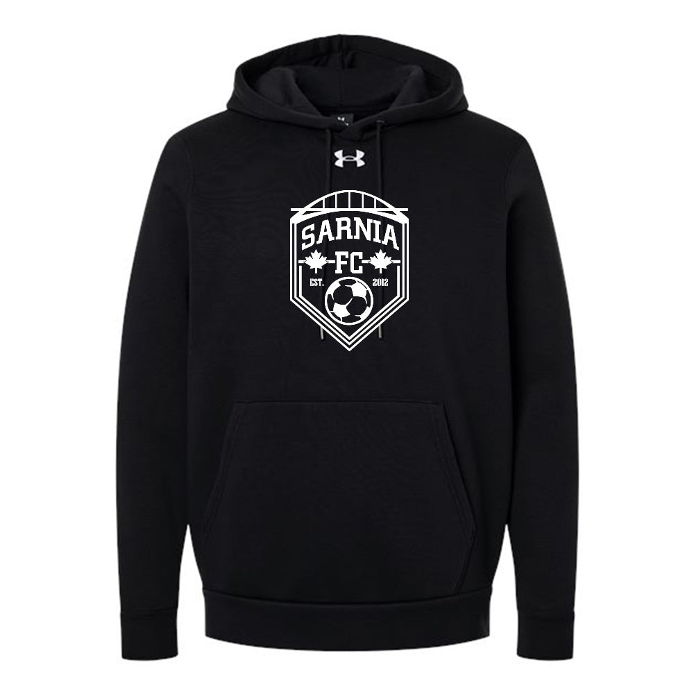 Sarnia FC Adult Under Armour Team Icon Fleece Hooded Sweatshirt