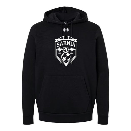 Sarnia FC Adult Under Armour Team Icon Fleece Hooded Sweatshirt