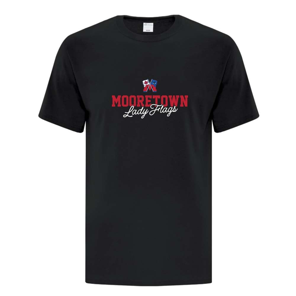 Mooretown Lady Flags Youth Cotton T-Shirt