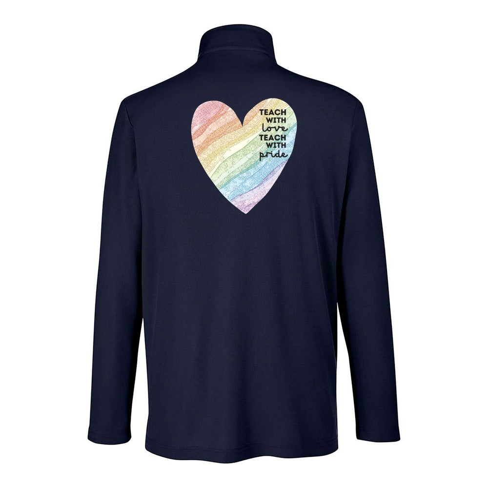 OECTA St. Clair Adult Fusion ChromaSoft Pique Quarter-Zip Pullover