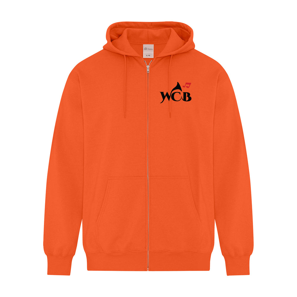 Wallaceburg Concert Band Adult Fleece Full Zip Hoodie