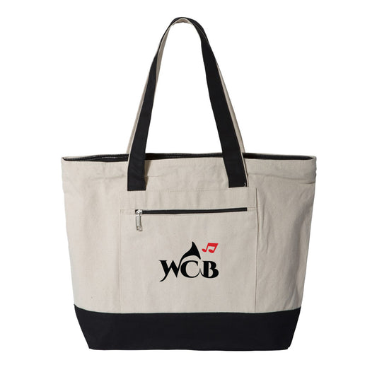 Wallaceburg Concert Band 19L Zippered Tote
