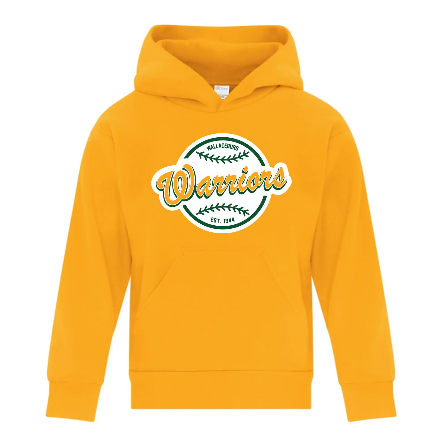 Wallaceburg Minor Baseball Youth Everyday Fleece Hooded Sweatshirt