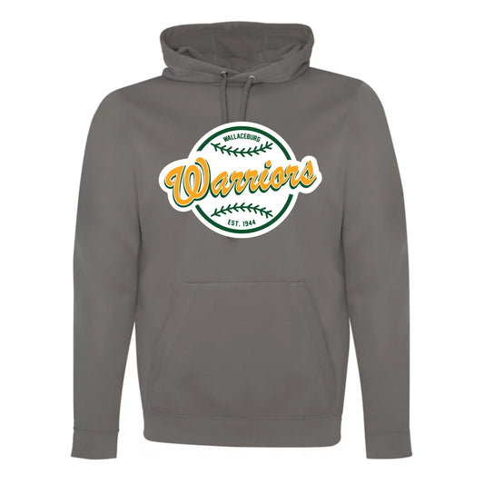 Wallaceburg Minor Baseball Adult Game Day Fleece Hooded Sweatshirt