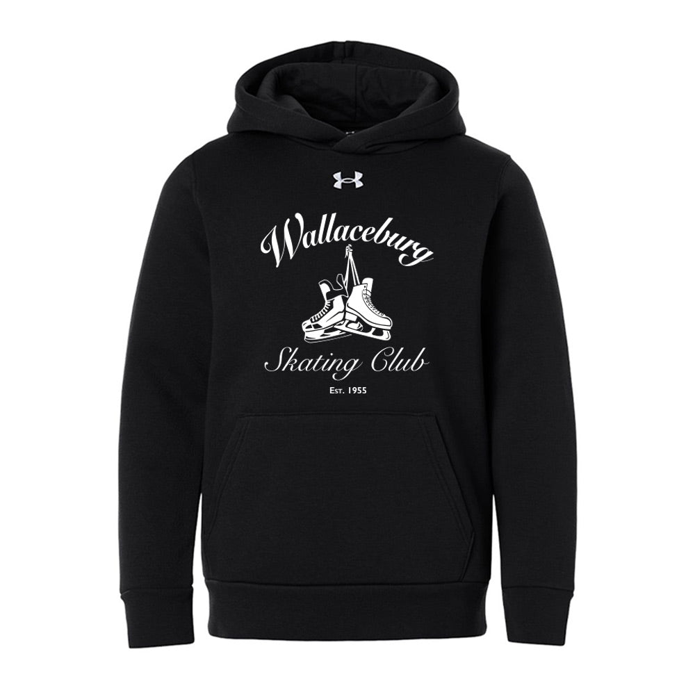 Wallaceburg Skating Club Youth Under Armour Team Icon Fleece Hooded Sweatshirt