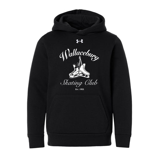 Wallaceburg Skating Club Youth Under Armour Team Icon Fleece Hooded Sweatshirt
