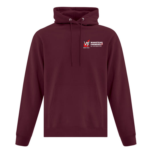 Wanstead Farmers Co-operative Adult Fleece Hooded Sweatshirt