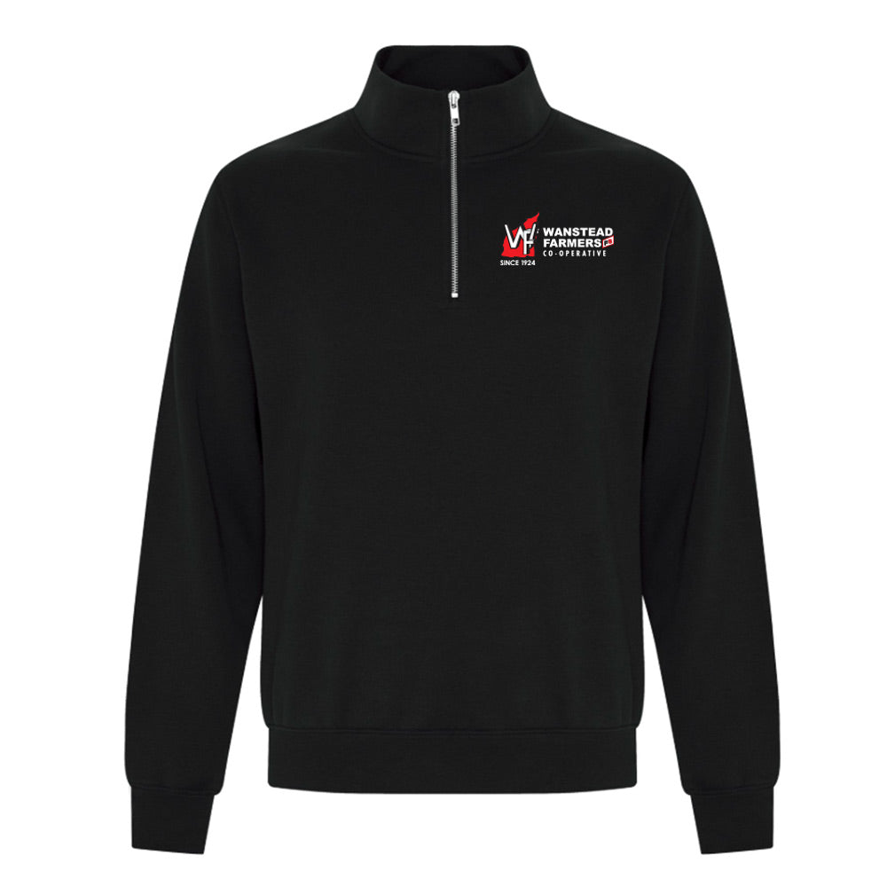 Wanstead Farmers Co-operative Adult Fleece 1/4 Zip Sweatshirt