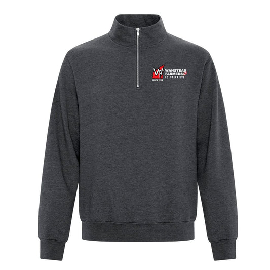 Wanstead Farmers Co-operative Adult Fleece 1/4 Zip Sweatshirt