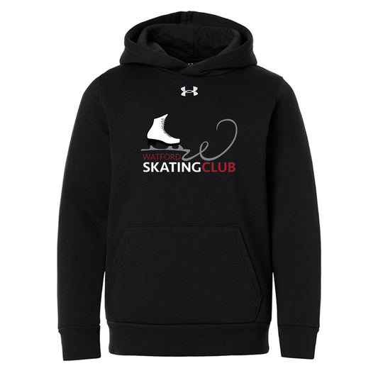 Watford Skating Club Youth Under Armour Team Icon Fleece Hooded Sweatshirt