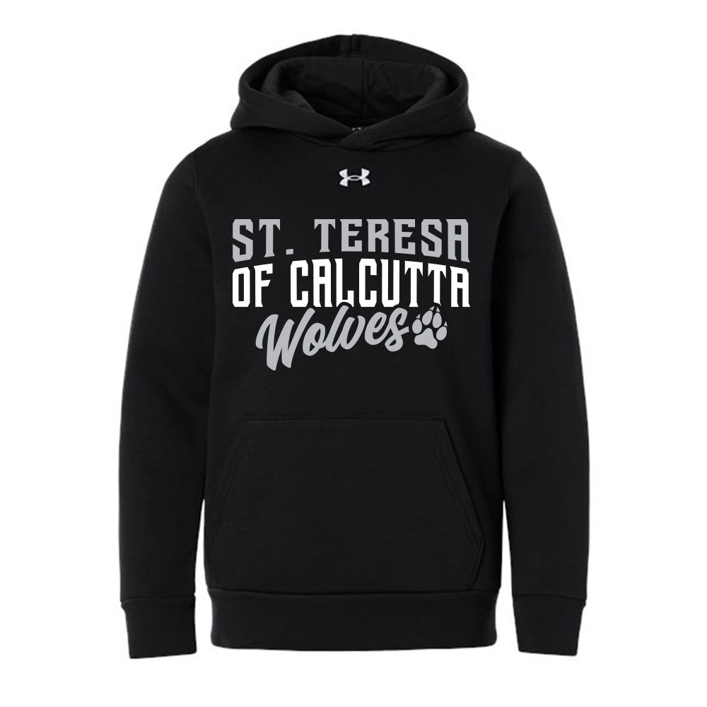St. Teresa of Calcutta Youth Under Armour Team Icon Fleece Hooded Sweatshirt