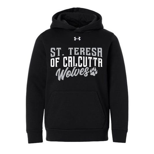 St. Teresa of Calcutta Youth Under Armour Team Icon Fleece Hooded Sweatshirt