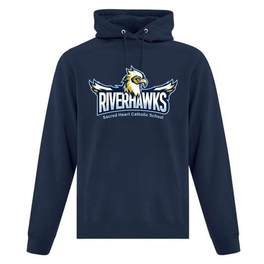 Sacred Heart Adult Fleece Hooded Sweatshirt