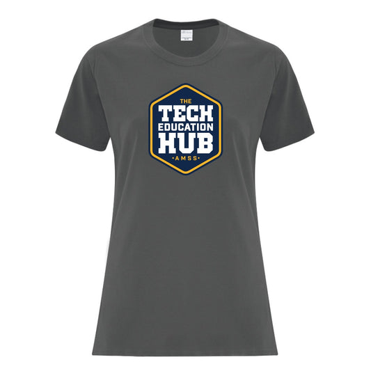 Technological Education Hub Ladies' Cotton T-Shirt