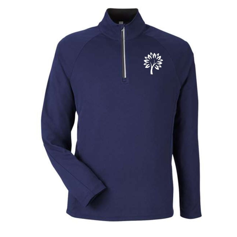 Mortgage Wellness Adult Performance Pique Quarter-Zip Pullover