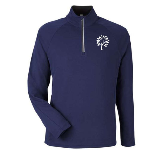 Mortgage Wellness Adult Performance Pique Quarter-Zip Pullover