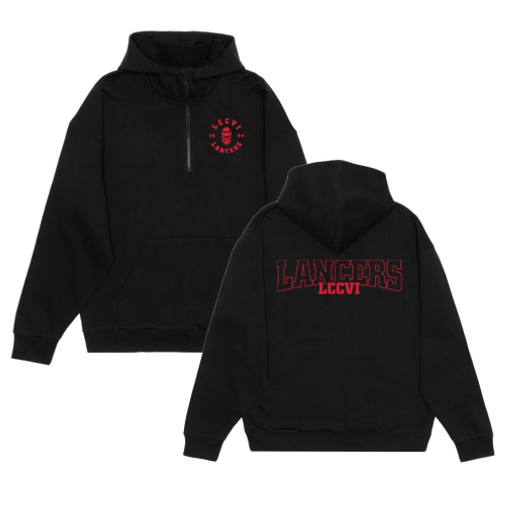 LCCVI Adult Drop Shoulder 1/2 Zip Hoodie