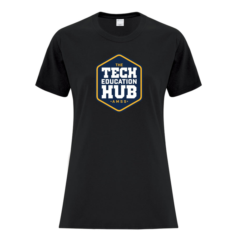 Technological Education Hub Ladies' Cotton T-Shirt