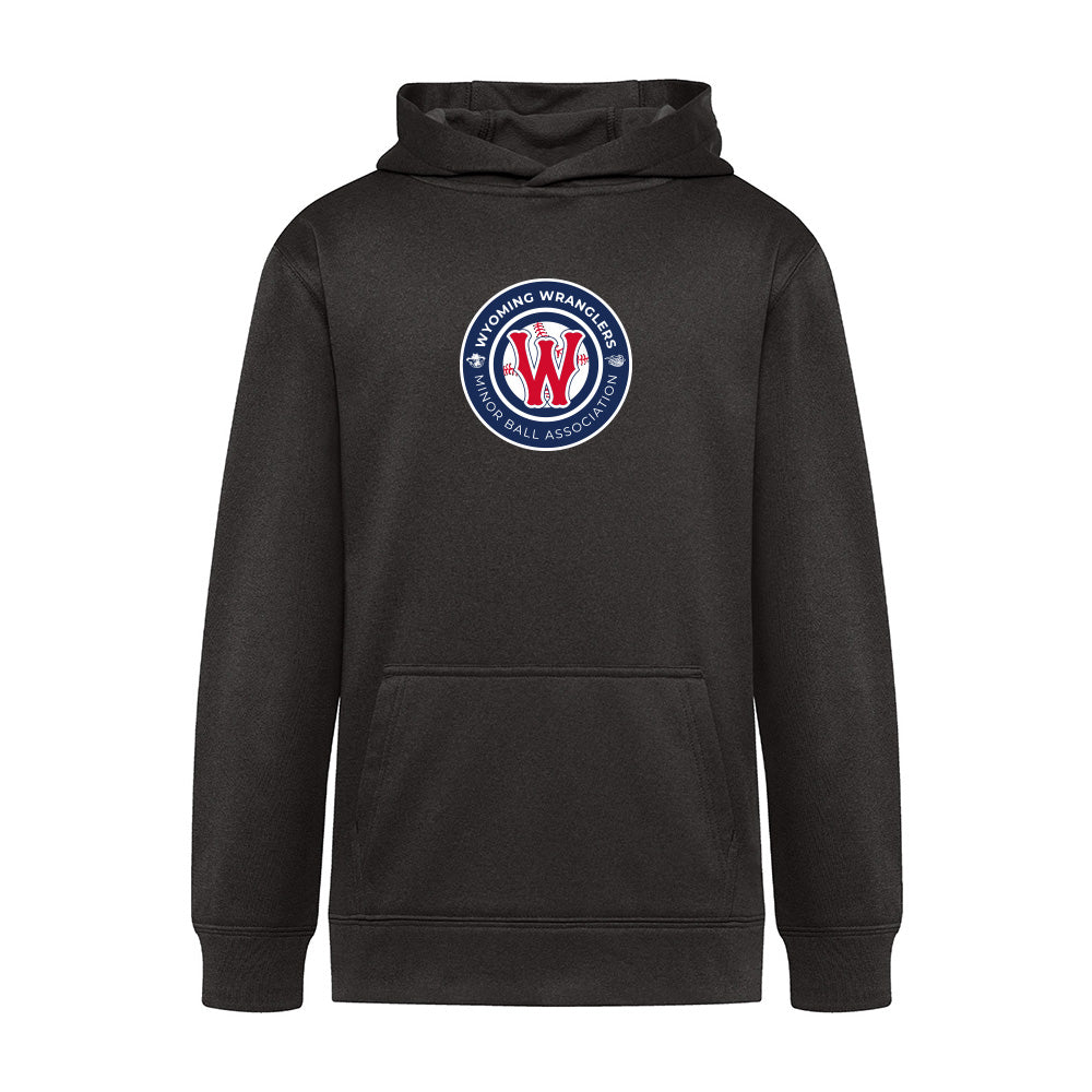 Wyoming Wranglers Youth Essential Performance Hoodie