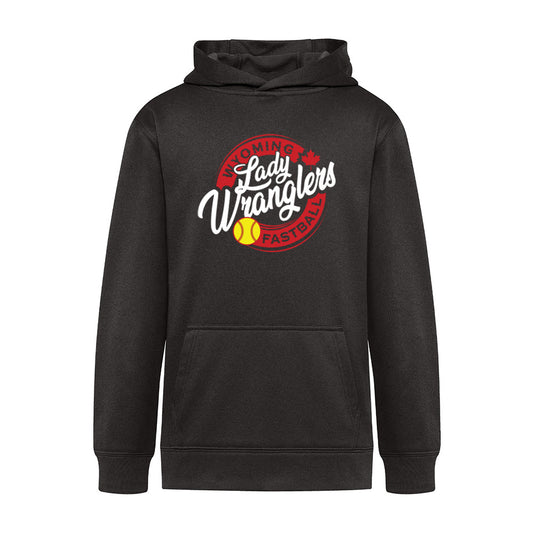 Wyoming Lady Wranglers Youth Essential Performance Hoodie