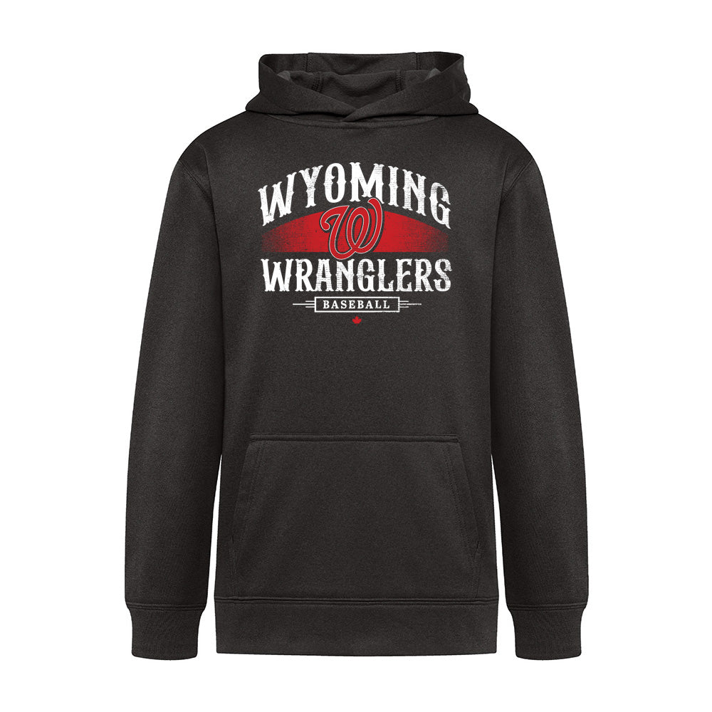 Wyoming Wranglers Youth Essential Performance Hoodie