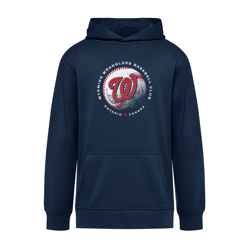 Wyoming Wranglers Youth Essential Performance Hoodie