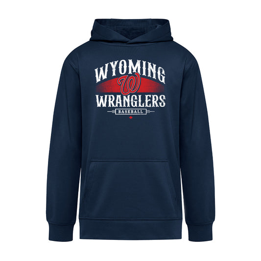 Wyoming Wranglers Youth Essential Performance Hoodie