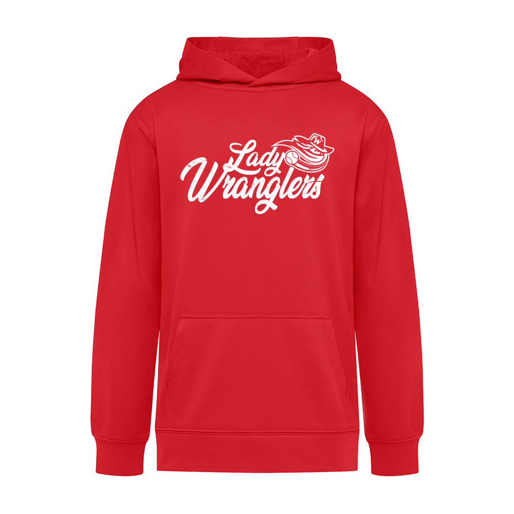 Wyoming Lady Wranglers Youth Essential Performance Hoodie