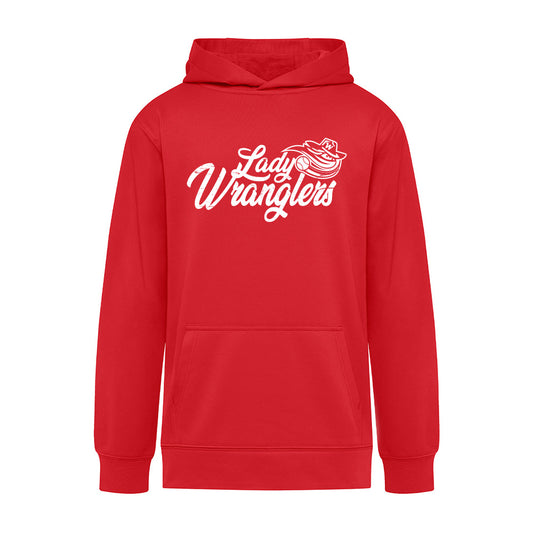 Wyoming Lady Wranglers Youth Essential Performance Hoodie