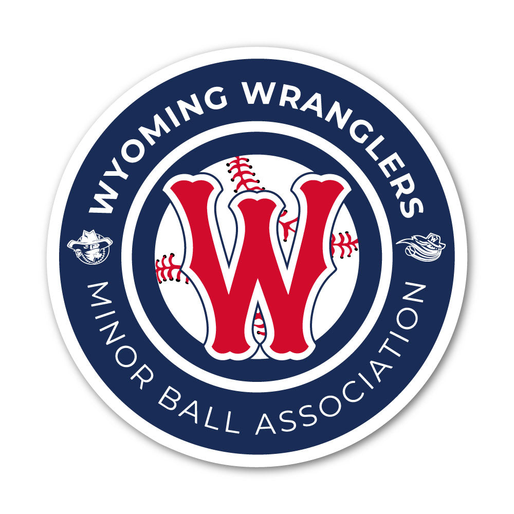 Wyoming Wranglers Vinyl Sticker